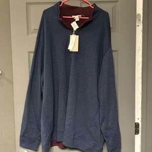 Reversible Maroon & Blue Sweater half zip!